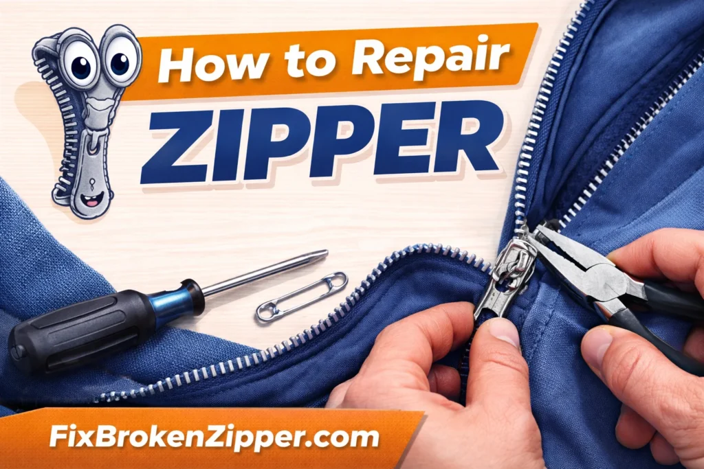 How to Repair Zipper