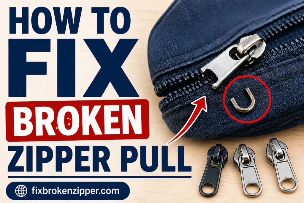 How to Fix Broken Zipper Pull