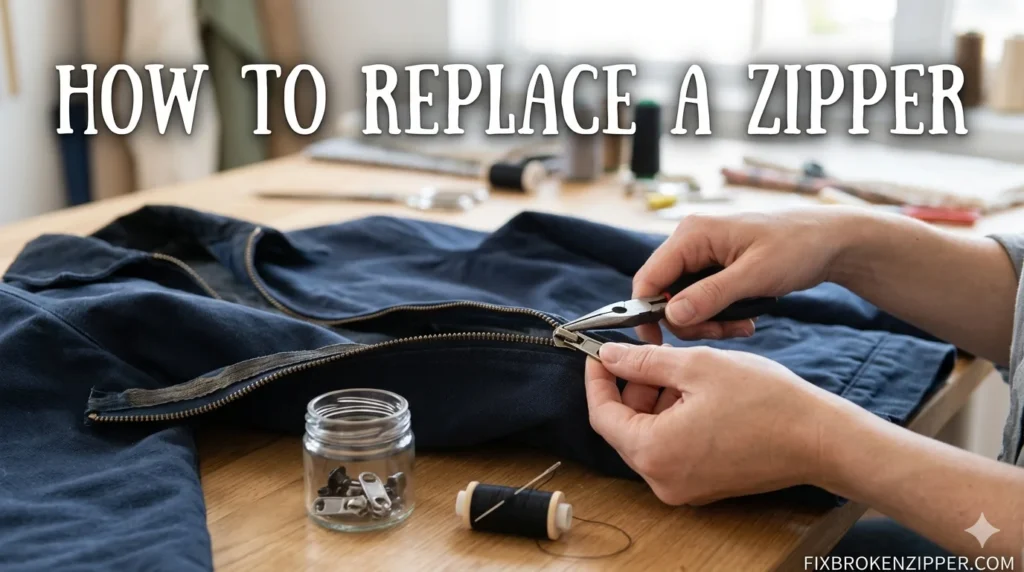 How to Replace a Zipper