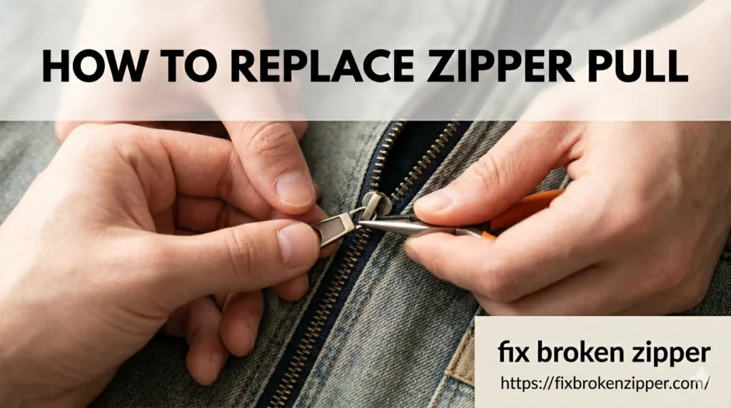 How to Replace Zipper Pull
