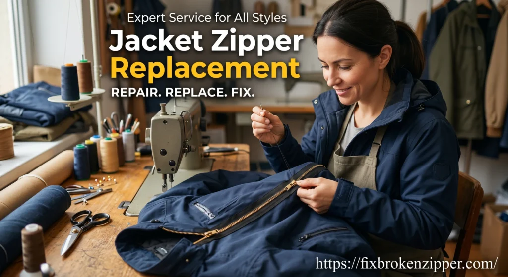 Jacket Zipper Replacement Jacket Zipper Replacement