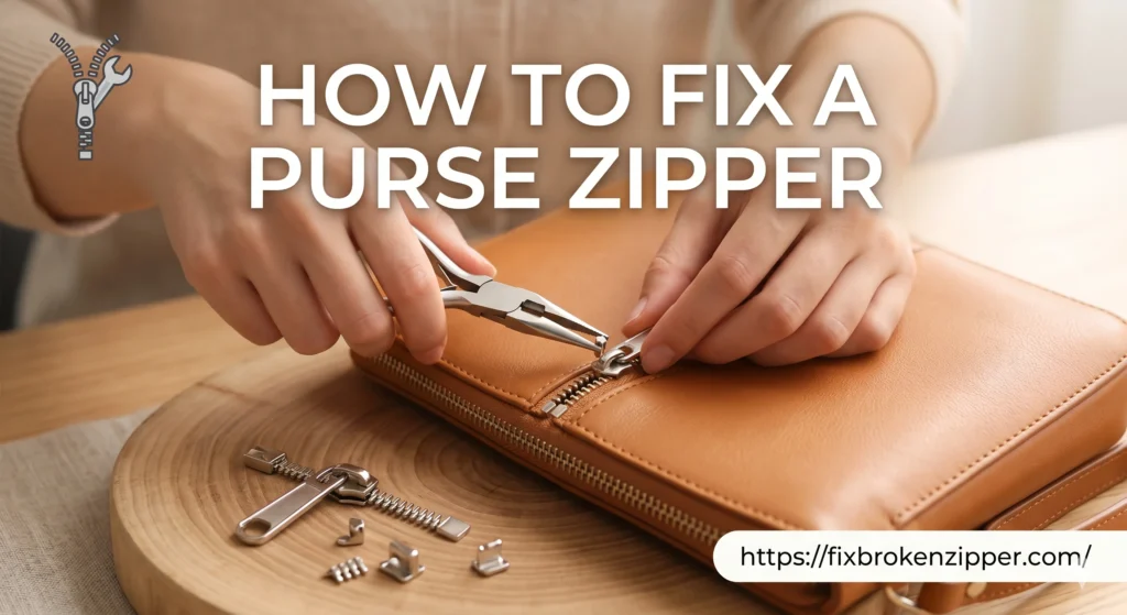 How to Fix a Purse Zipper