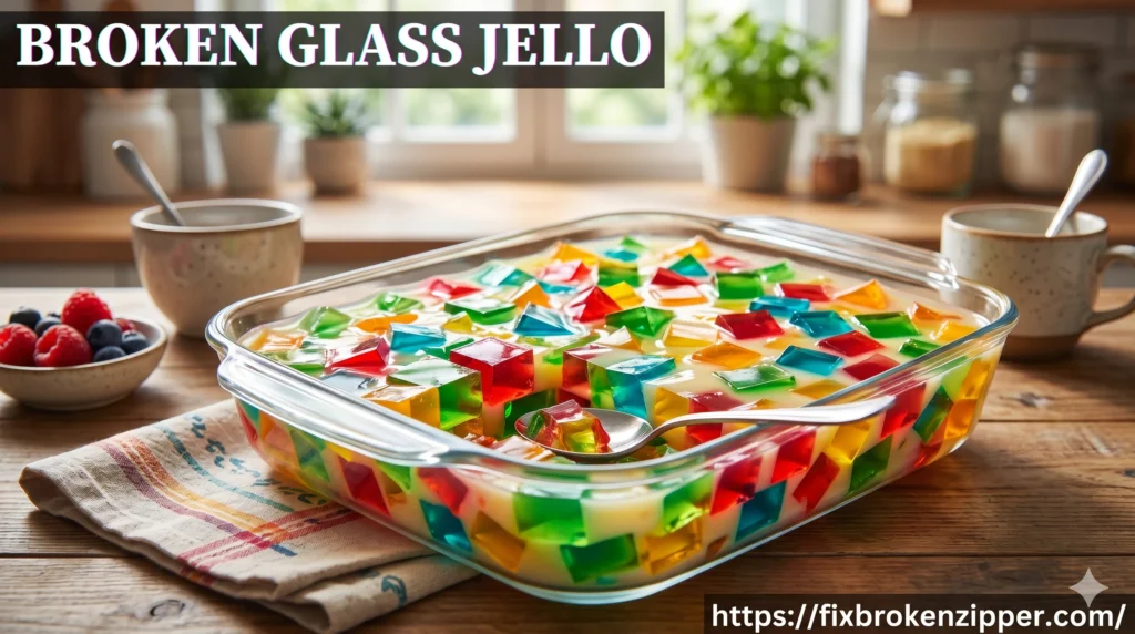 Broken Glass Jello